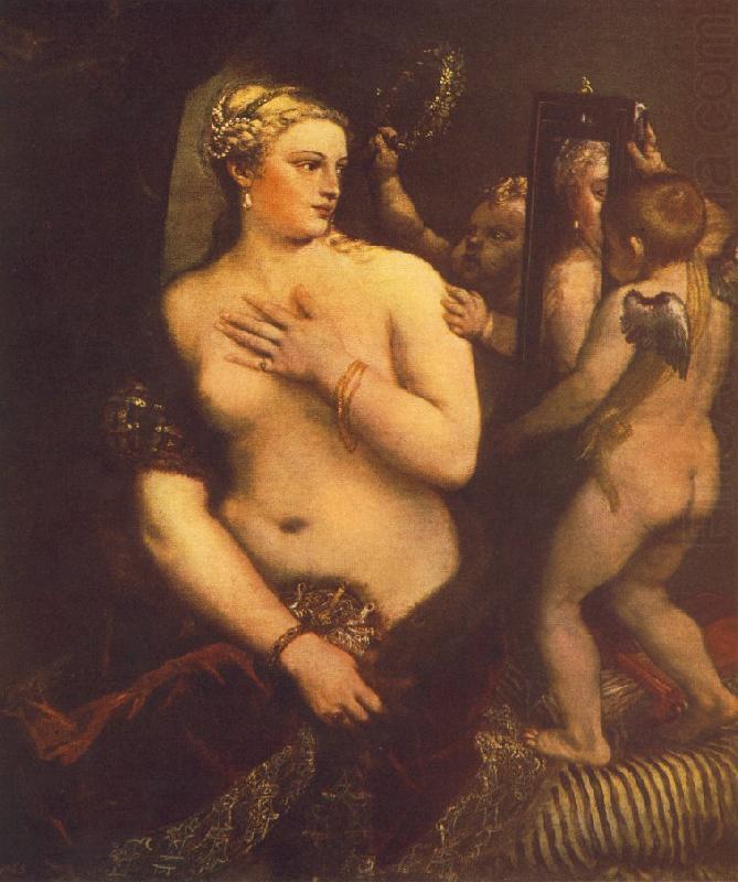 Venus at her Toilet, TIZIANO Vecellio